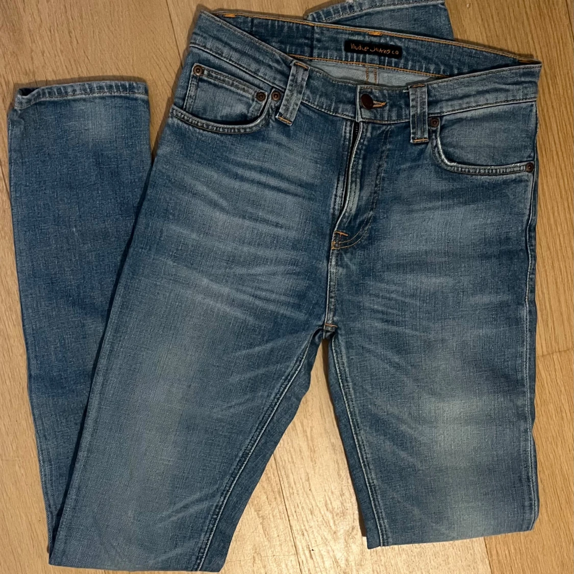 Nudie Jeans High Kai ljusblå jeans - 1