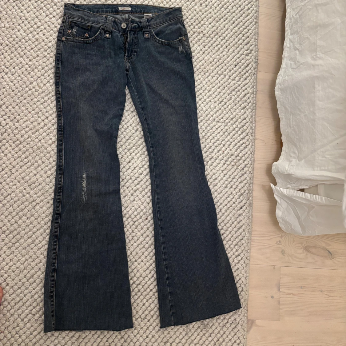 Lågmidjade jeans