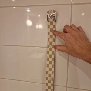 Bälte - LV Bälte 105 cm silver knäpper.