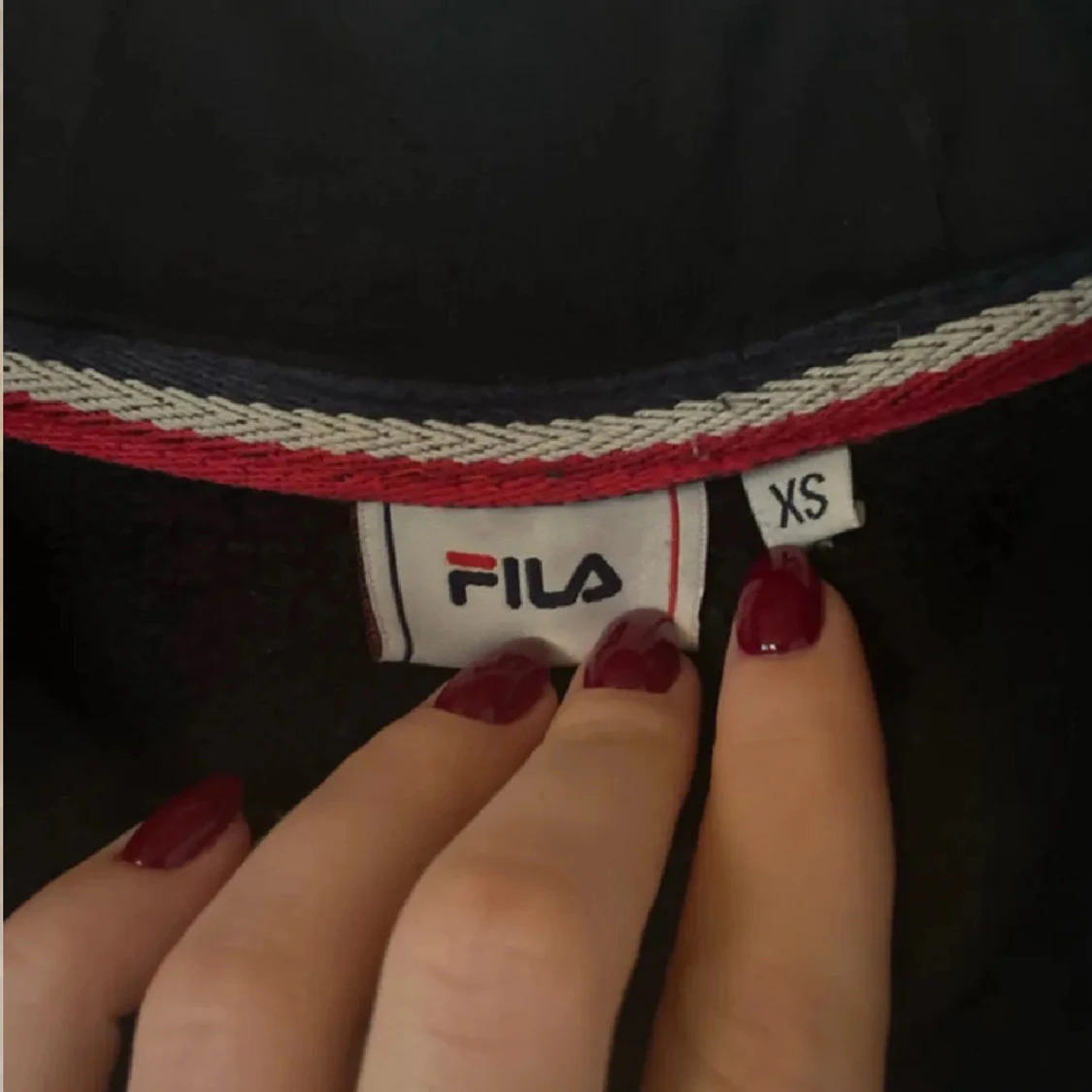 Svart hoodie från FILA med logga - 2