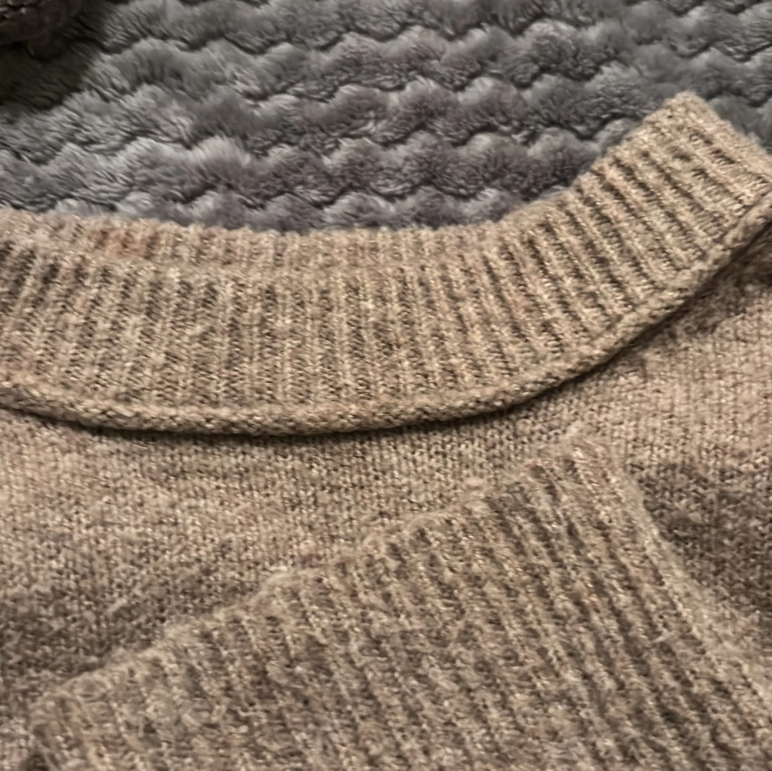 Beige stickad tröja Pull&Bear S - 2