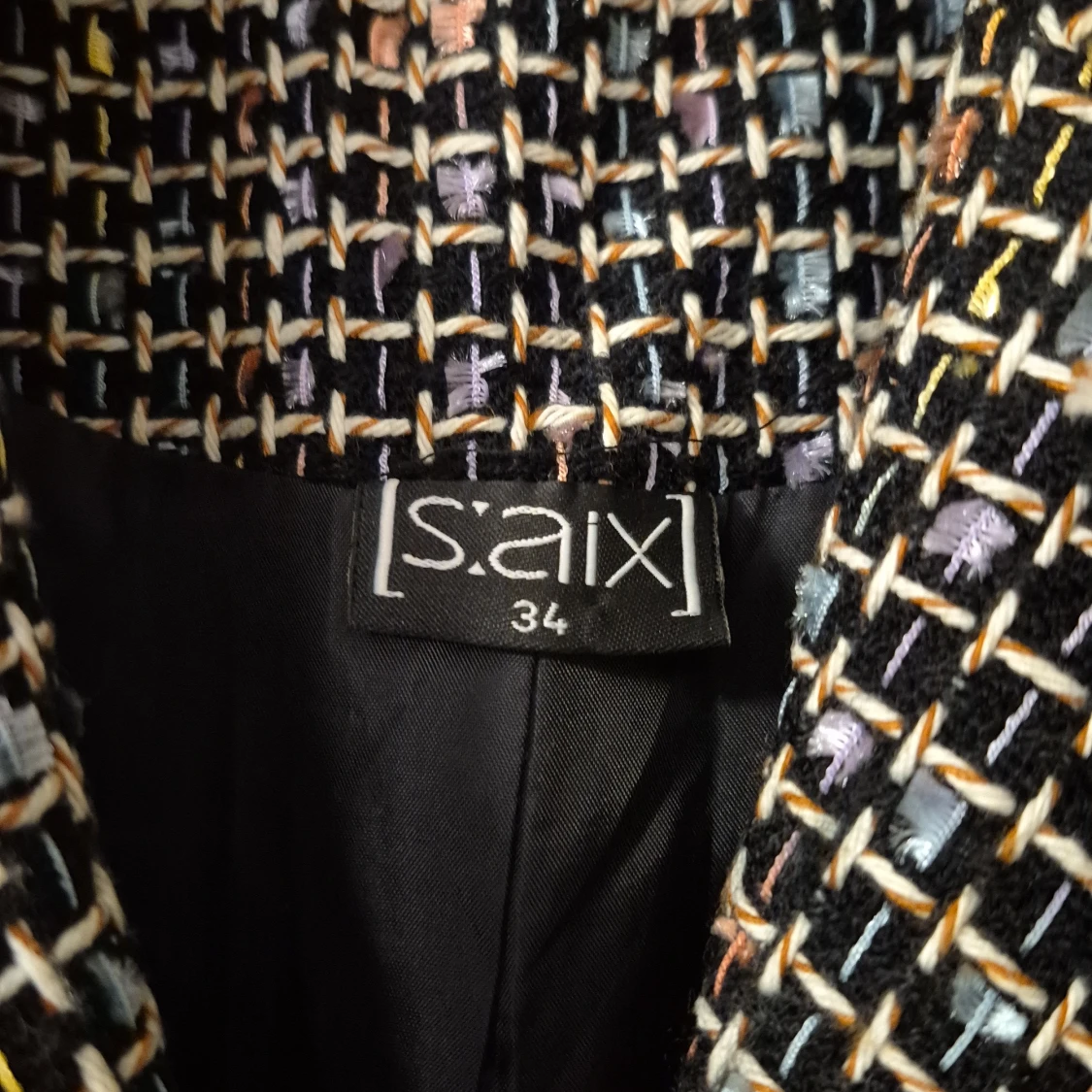 Mönstrad kavaj från Saix, stl 34 - 3