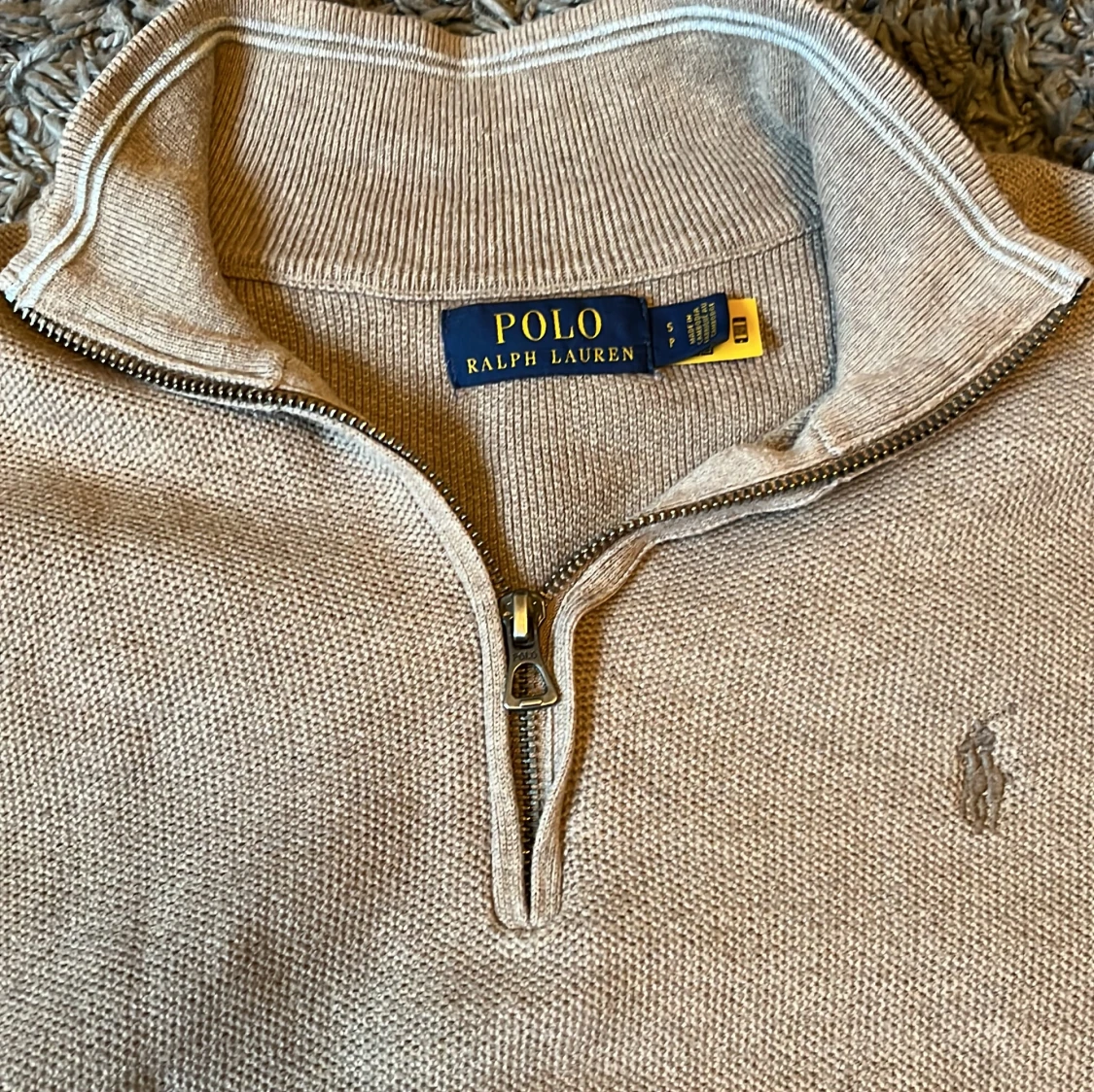 Beige stickad tröja Polo Ralph Lauren - 3