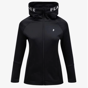  Peak Performance zip hoodie  - Svart peak performance zip hoodie me drag kedja som de står peak performance på huvan