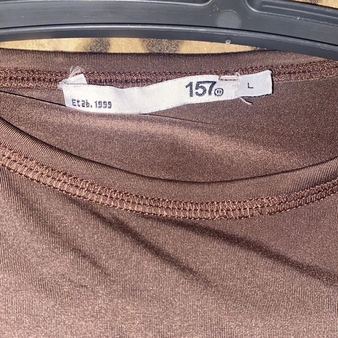 Brun långärmad tröja från 157 - 1