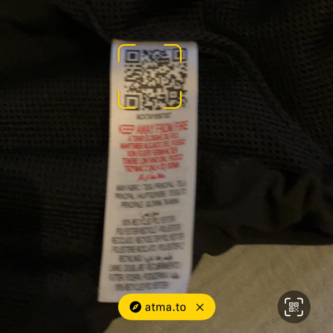 Svart vindjacka från McKenzie med reflex - 3