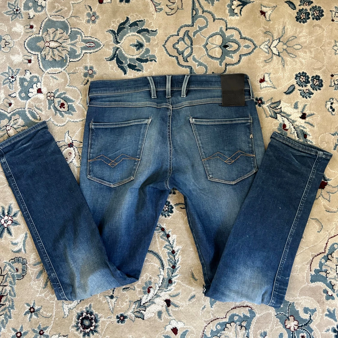 Replay Anbass Hyperflex jeans blå - 1