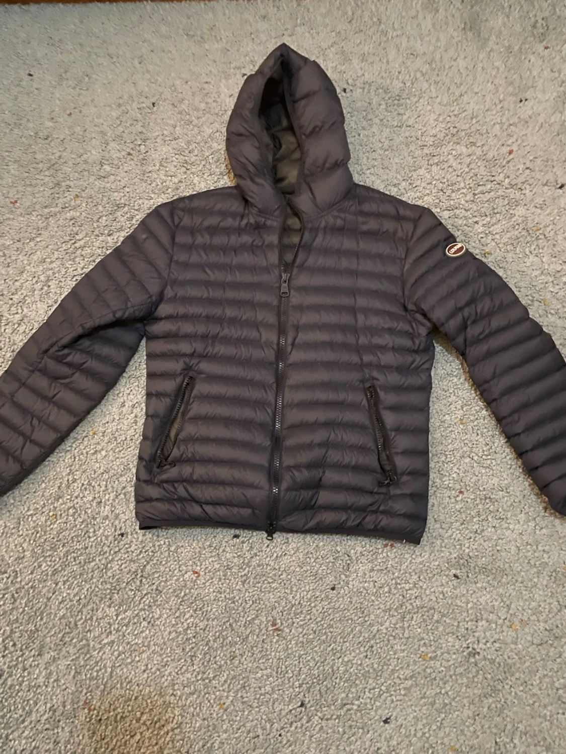 Marin blå colmae jacka