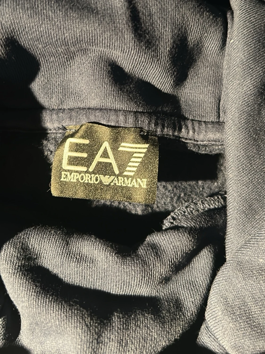Mörkblå hoodie från Emporio Armani - 3