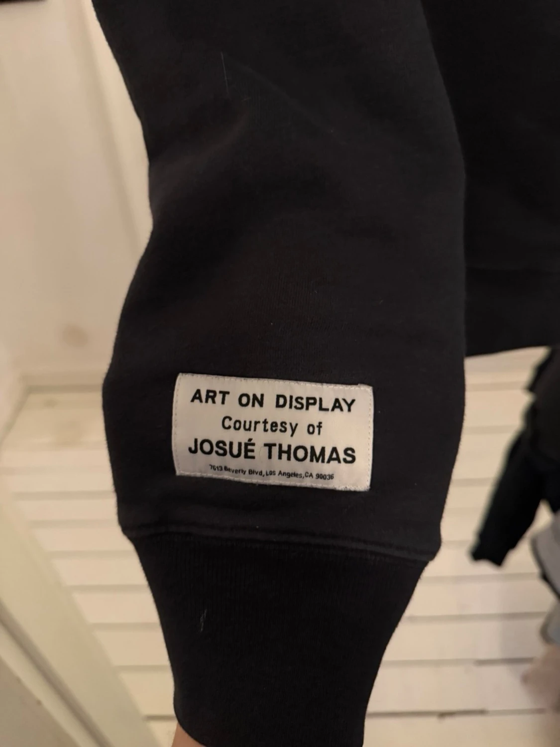 Svart hoodie från Gallery Dept. - 1