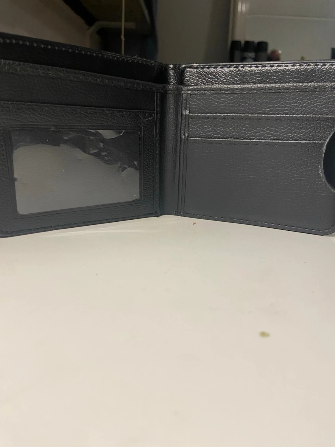 PSG plånbok i svart och rött - 1