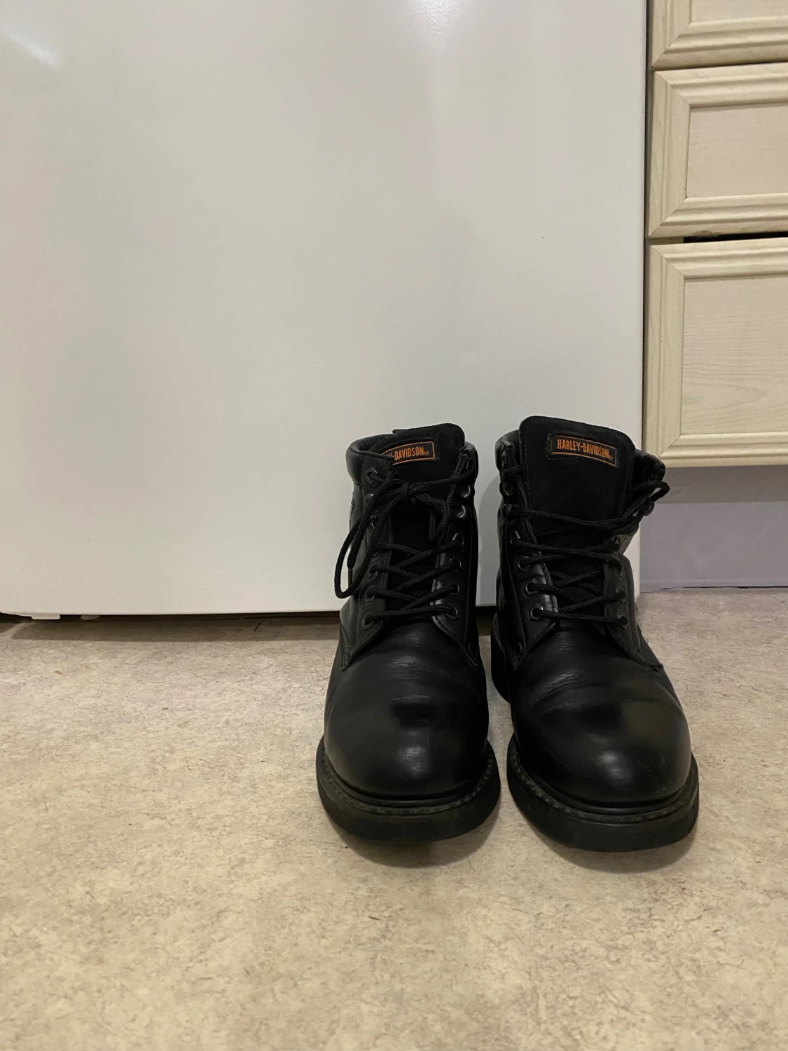 Svarta Harley-Davidson boots - 5