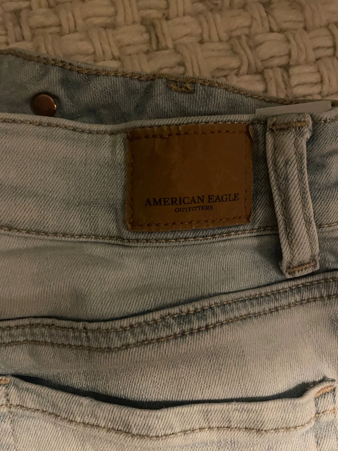 Ljusblå jeanskjol  - 3