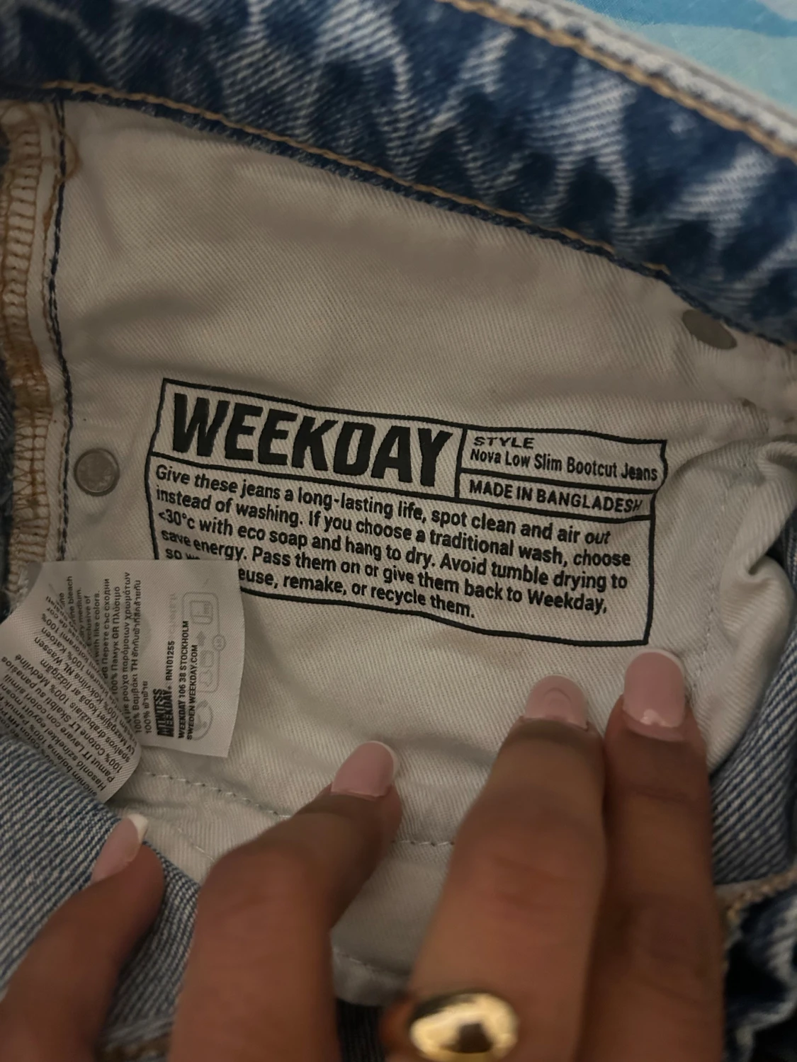 Nova Low Slim Bootcut Jeans - 1