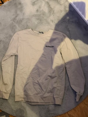 Burberry hoodie med tryck på ryggen - Säljer en BB hoodie som jag inte använder eftersom jag har andra kläder. Inga hål eller tecken på användning. Pris går att diskutera!!