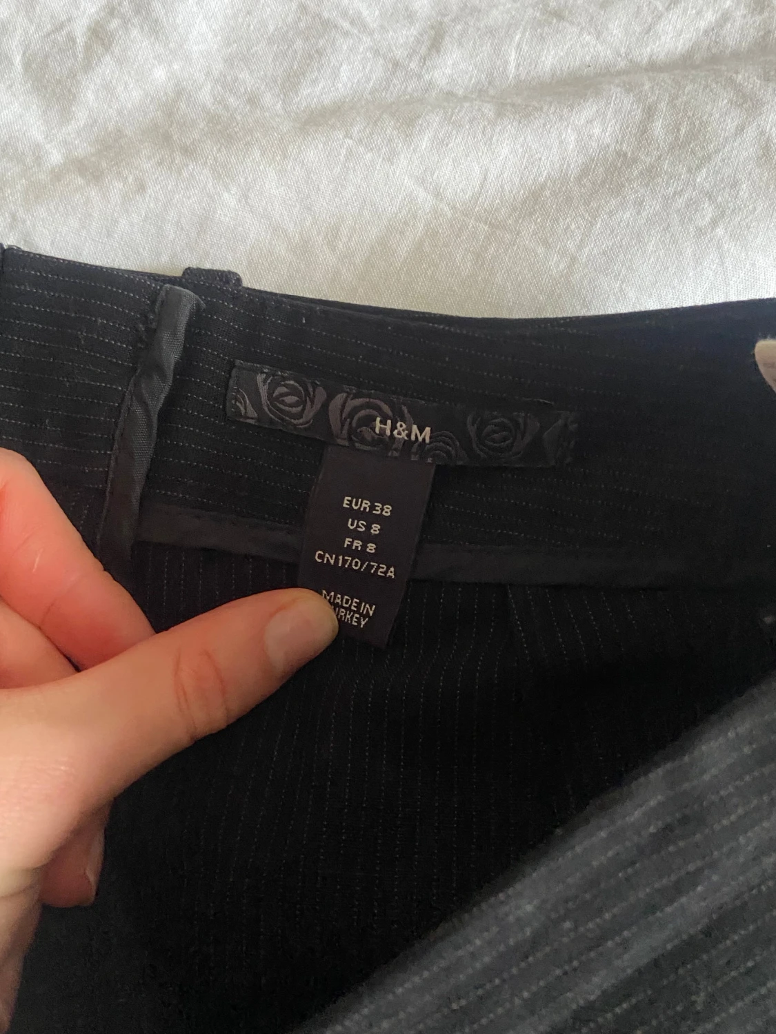 Lågmidjade kostymbyxor - 5