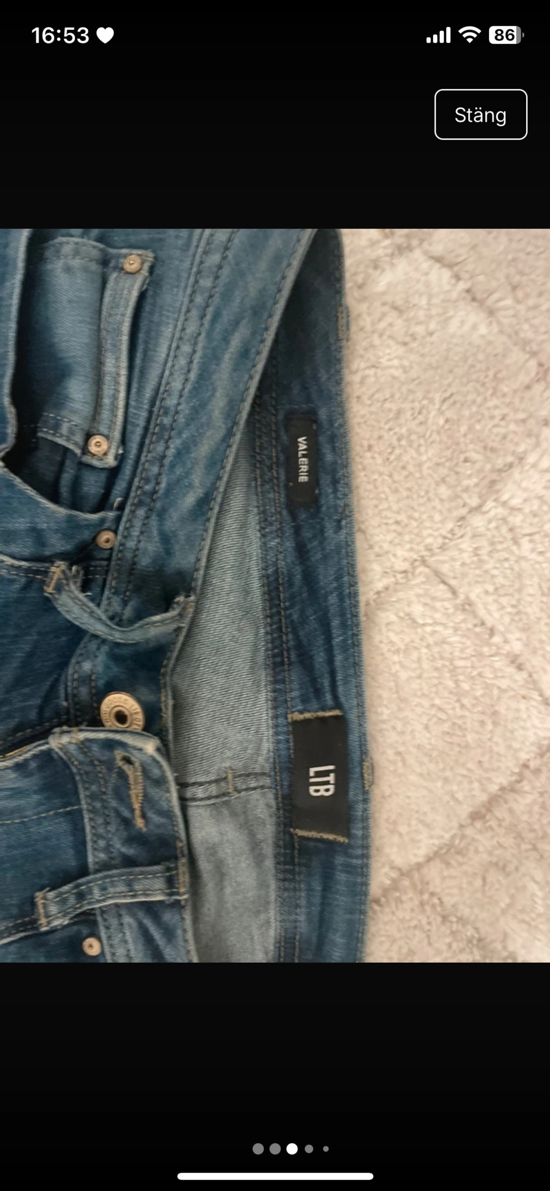 Lågmidjade bootcut jeans från LTB - 2