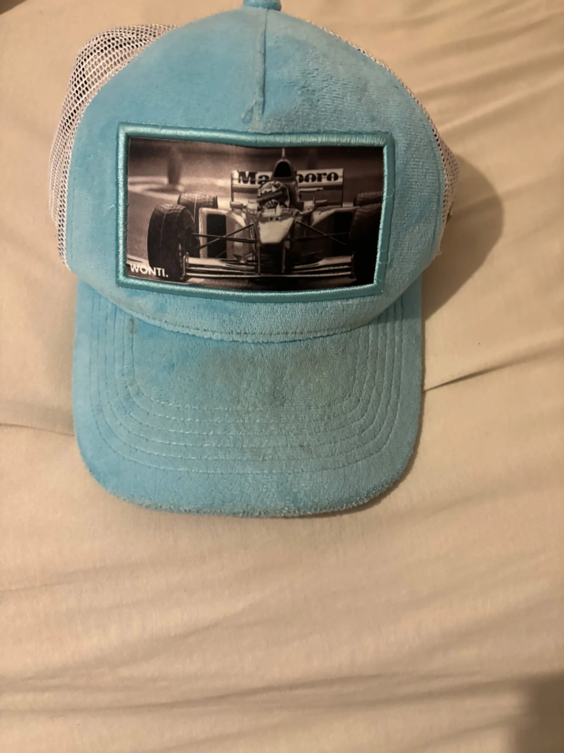 Ljusblå Ted wonti keps 