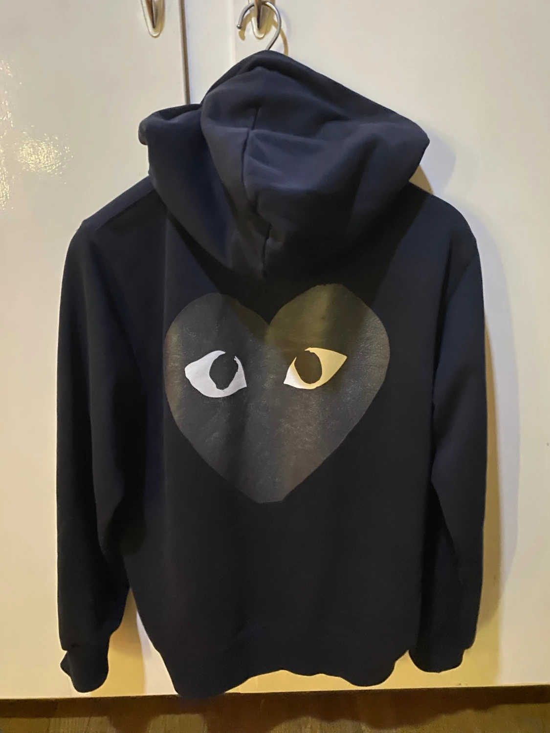 Svart hoodie Comme des Garçons Play - 1