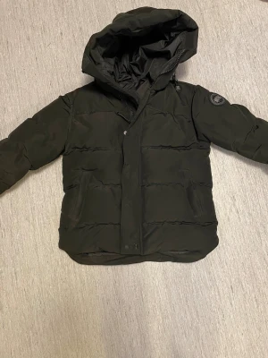 Canada Goose Blackbadge - Svart vinterjackaCanada Goose blackbadge. Jackan har dragkedja och tryckknappar framtill, två sidofickor samt innerficka. Perfekt för kalla dagar med en tjock och isolerande fyllning. Använd några få gånger, vill köpa en ny jacka därför säljer jag! 