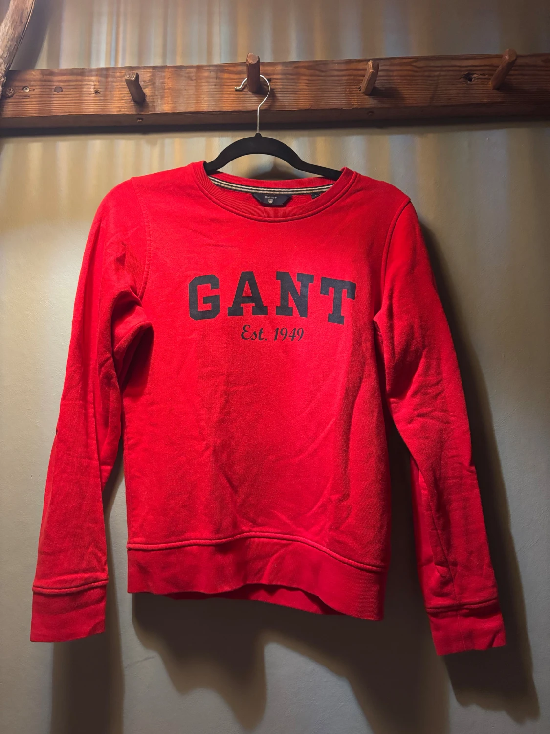 Röd sweatshirt från GANT