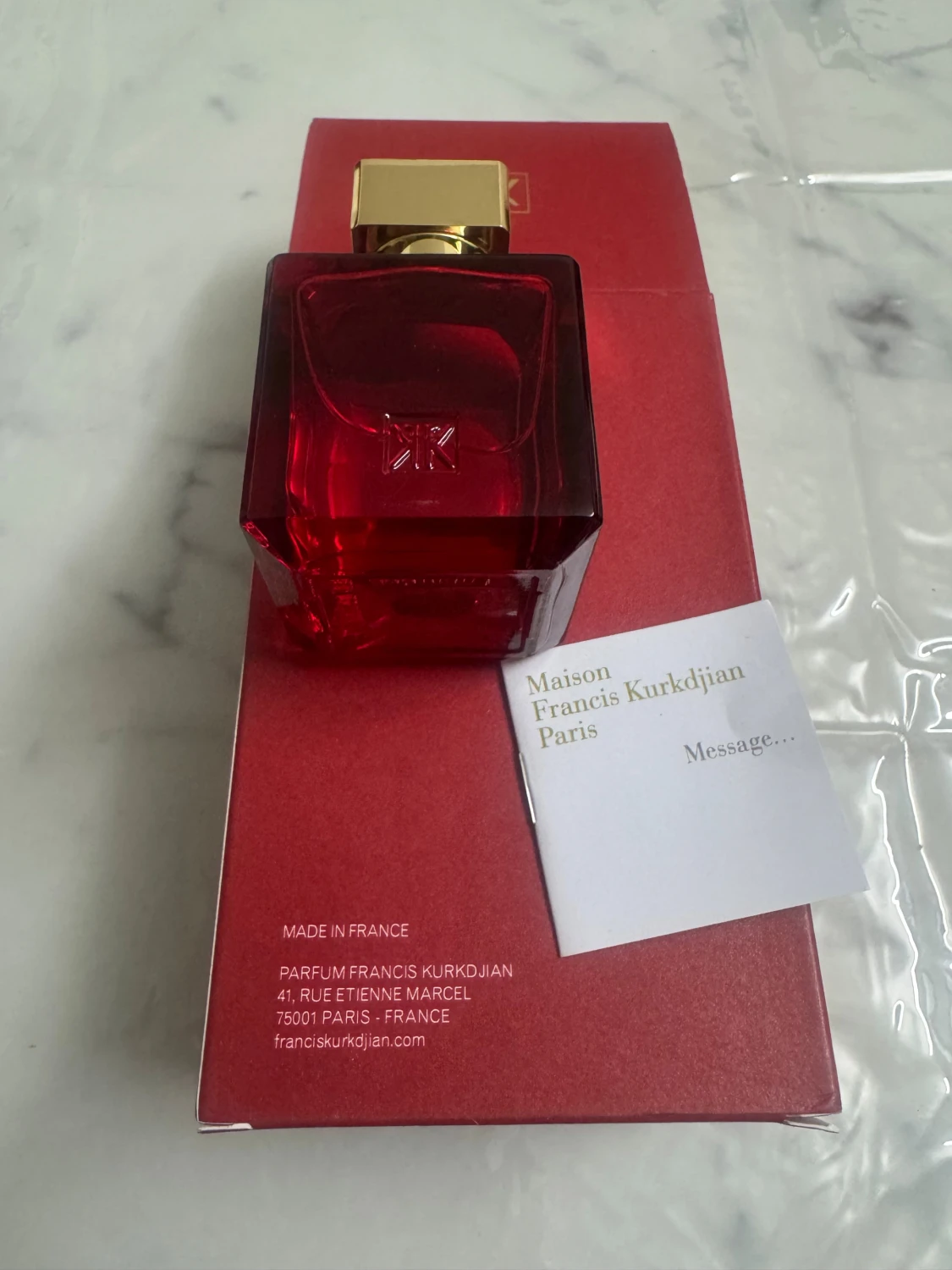 Baccarat rouge  - 2