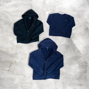 3 Ralph lauren tröjor - Hoodiesarna är strl 14-16 den andra är 12-14