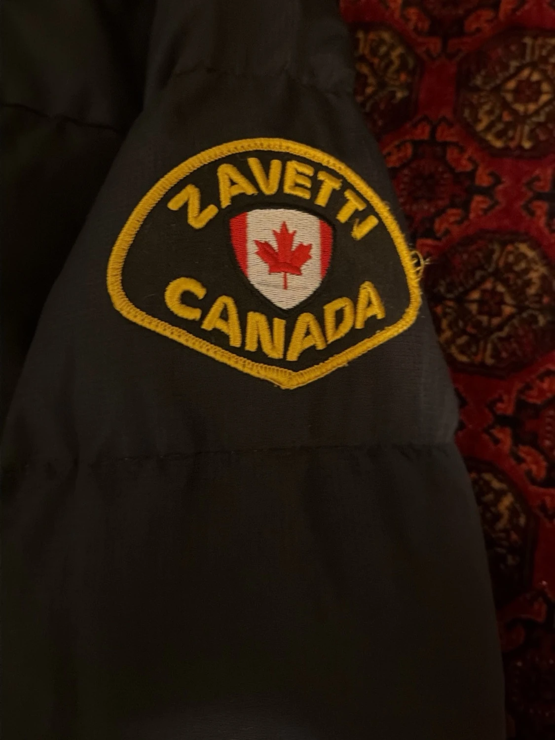 Svart pufferjacka från Zavetti Canada - 2