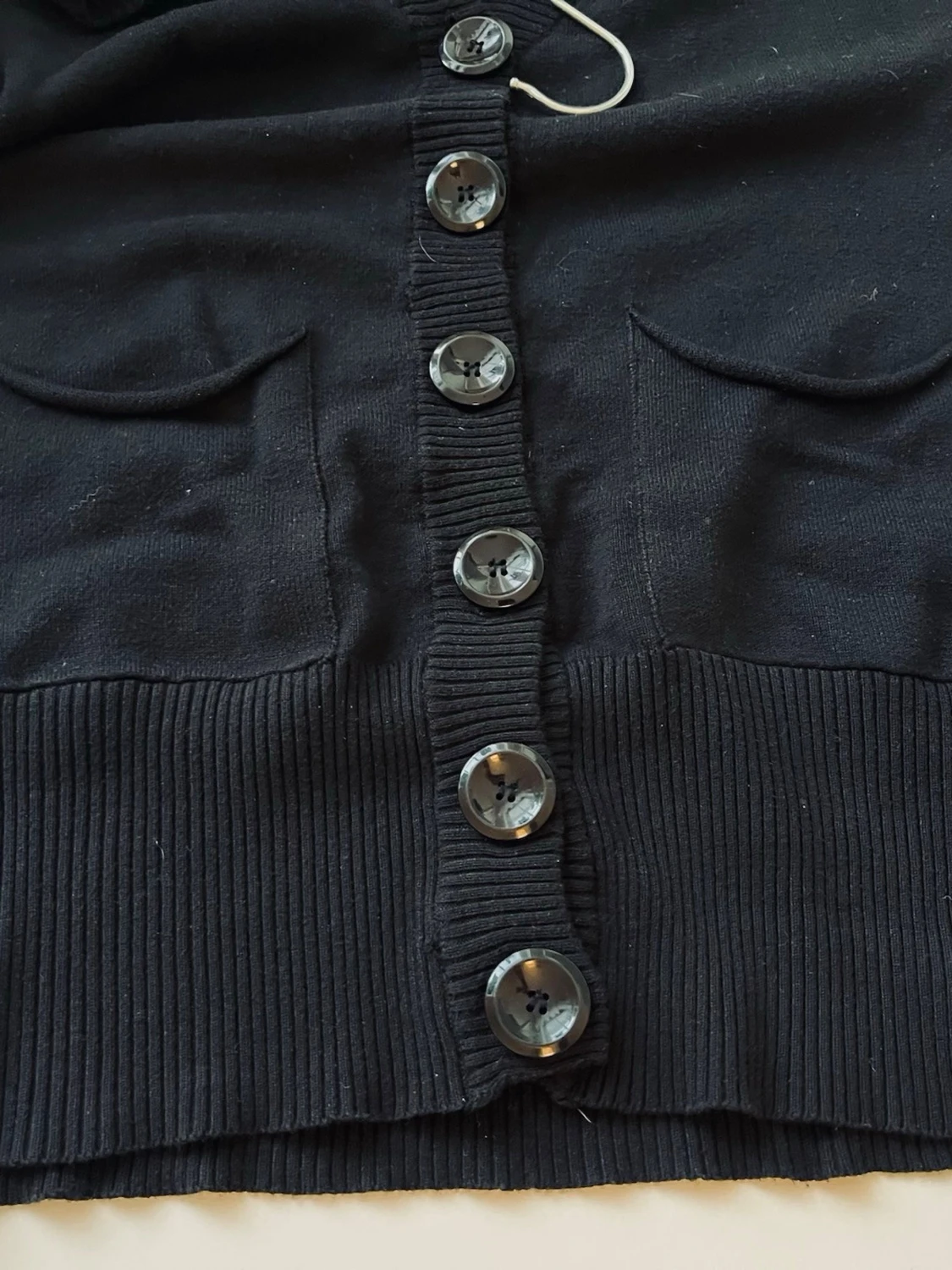 Svart kofta från b.young i bomull - 4