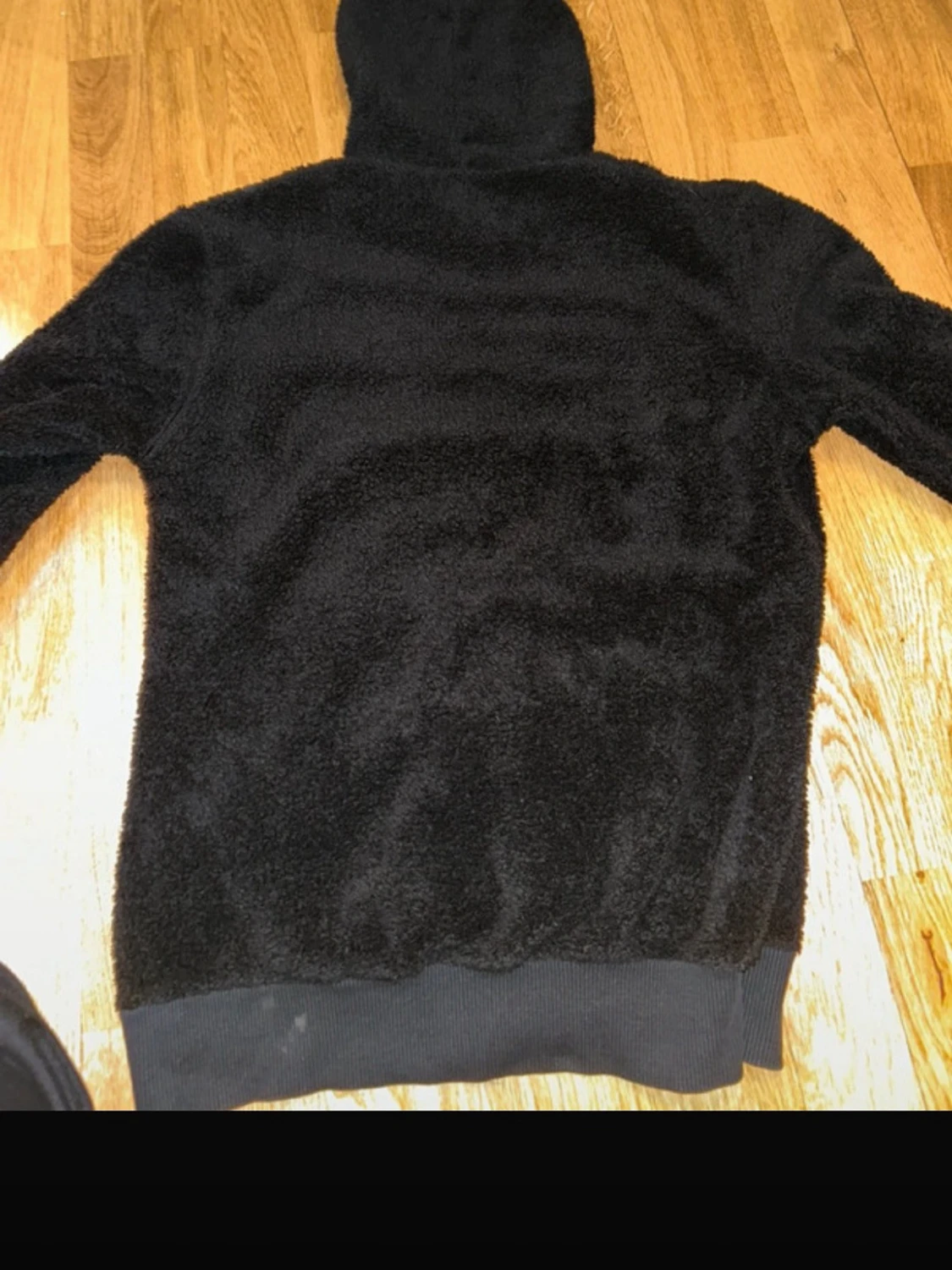 Teddy hoodie med luva och tryck från Nike - 4