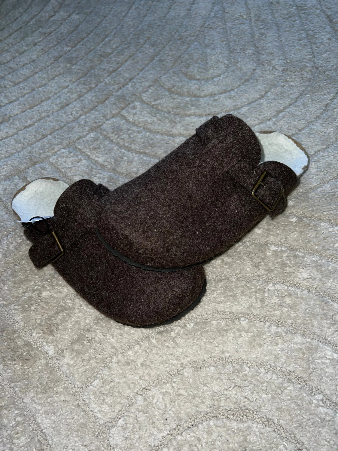 Bruna toffelliknande till birkenstocks - 4