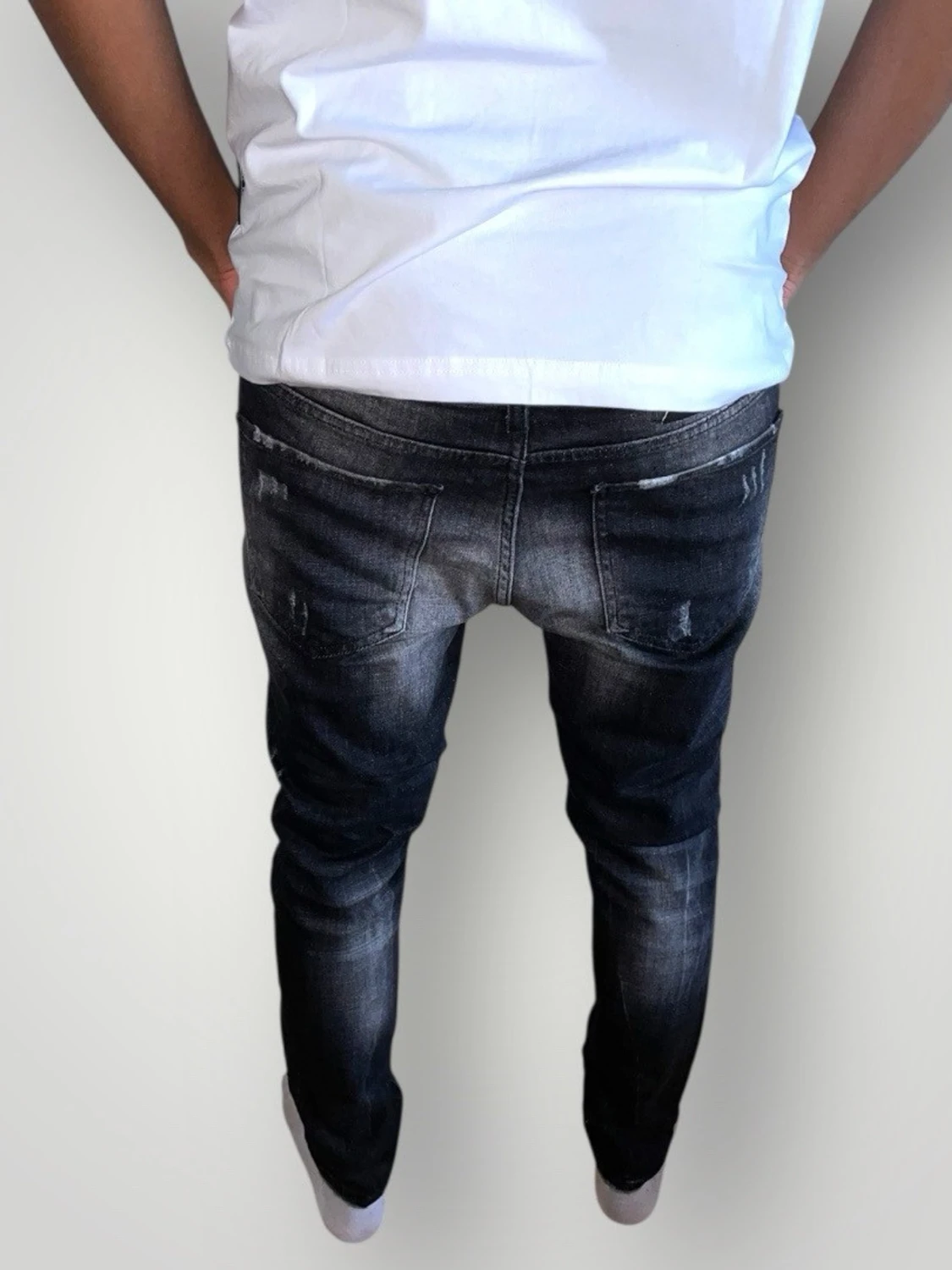 Dsquared2 jeans strl 46 svart - 1