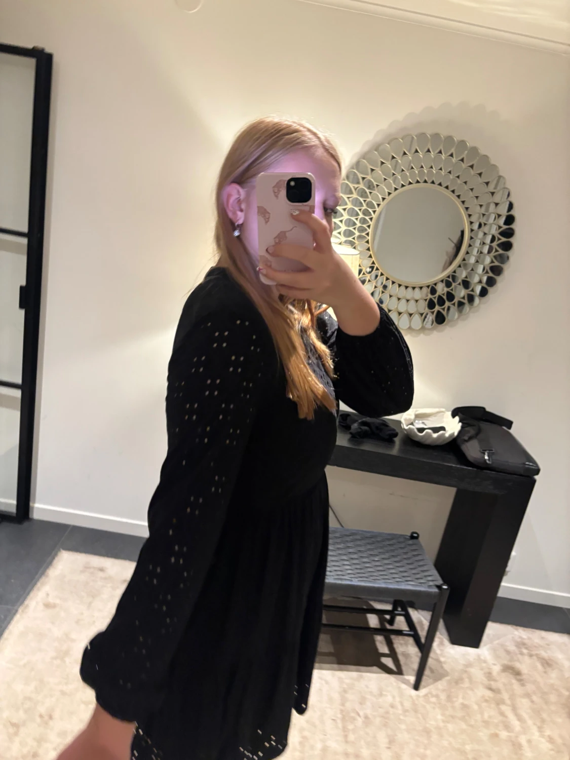 Svart långklänning  - 1