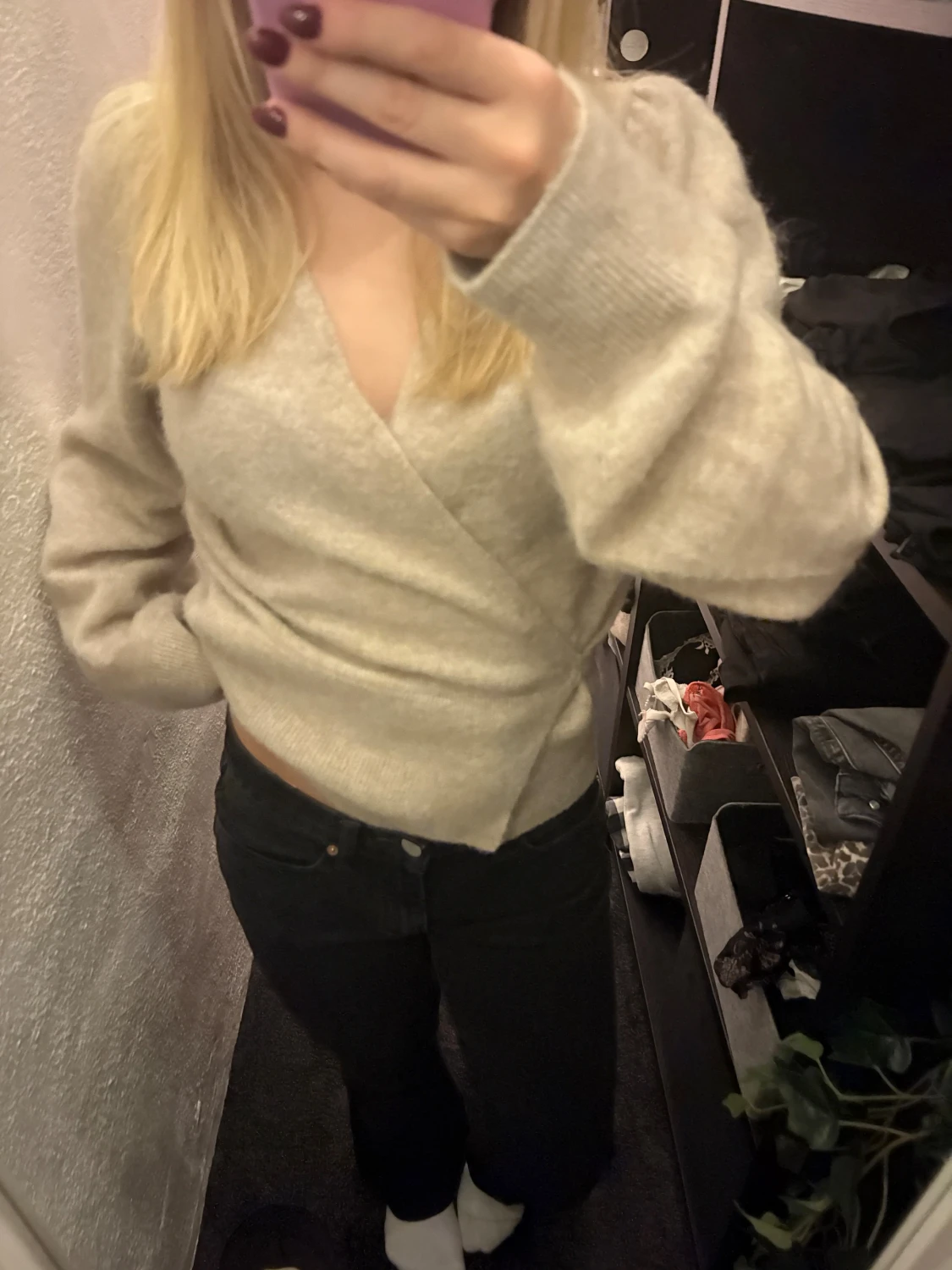 Lågmidjadw bootcut jeans - 2