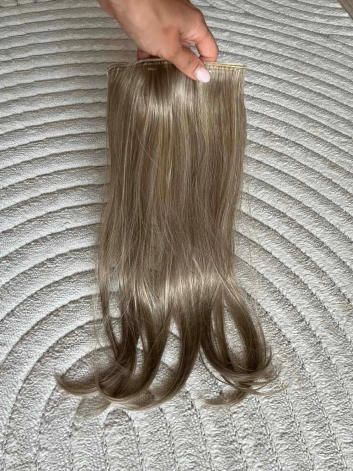 syntetisk hårförlängning med clips - 1