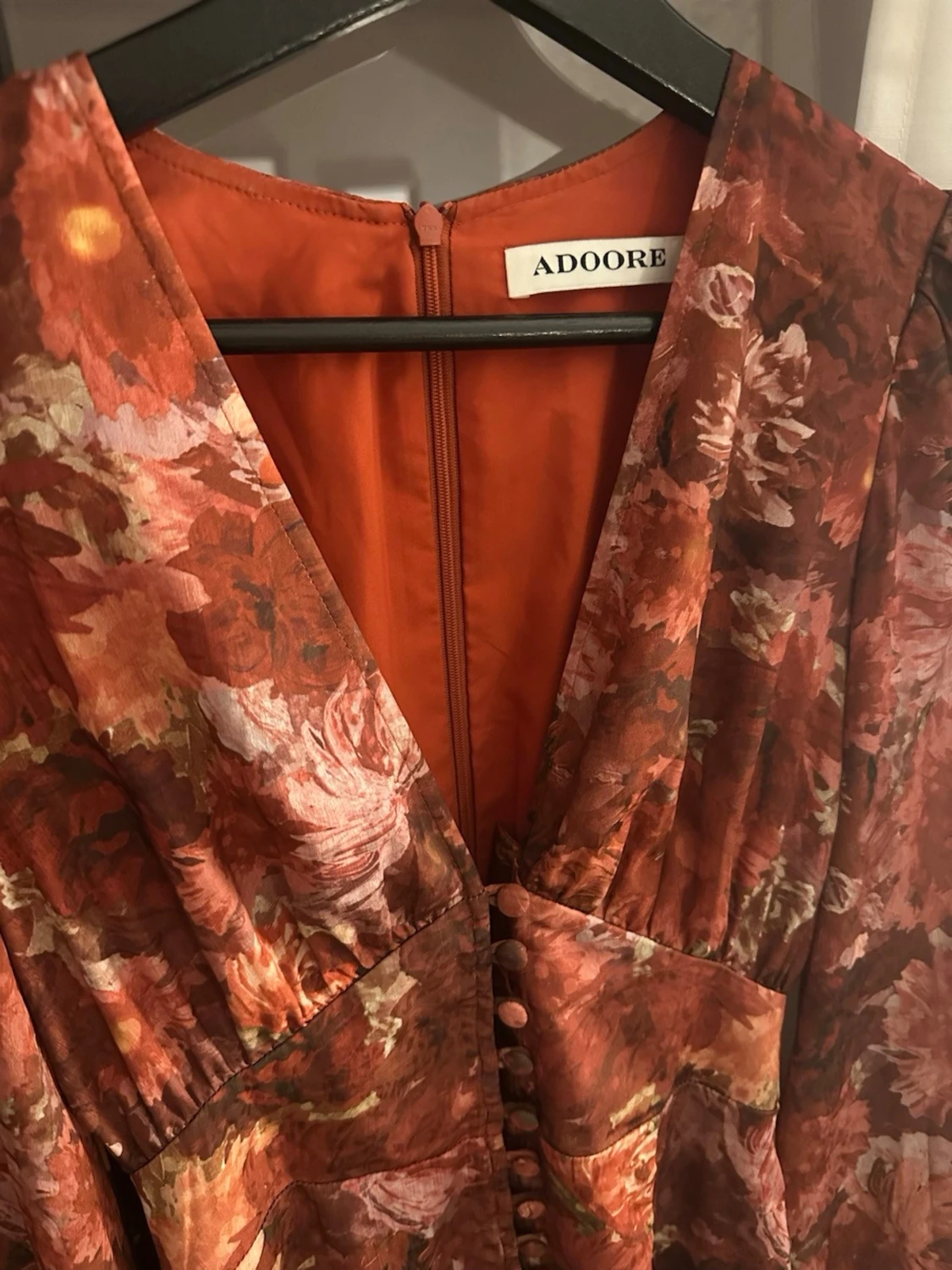 Blommig långklänning från Adoore - 2