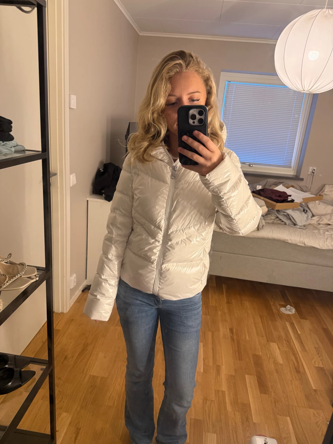 Vit pufferjacka från Colmar - 2