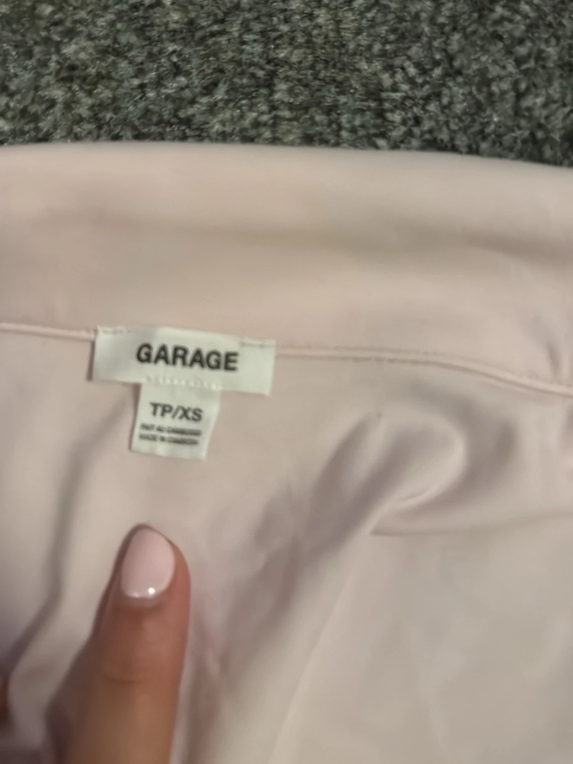 Ljusrosa polotopp från Garage XS