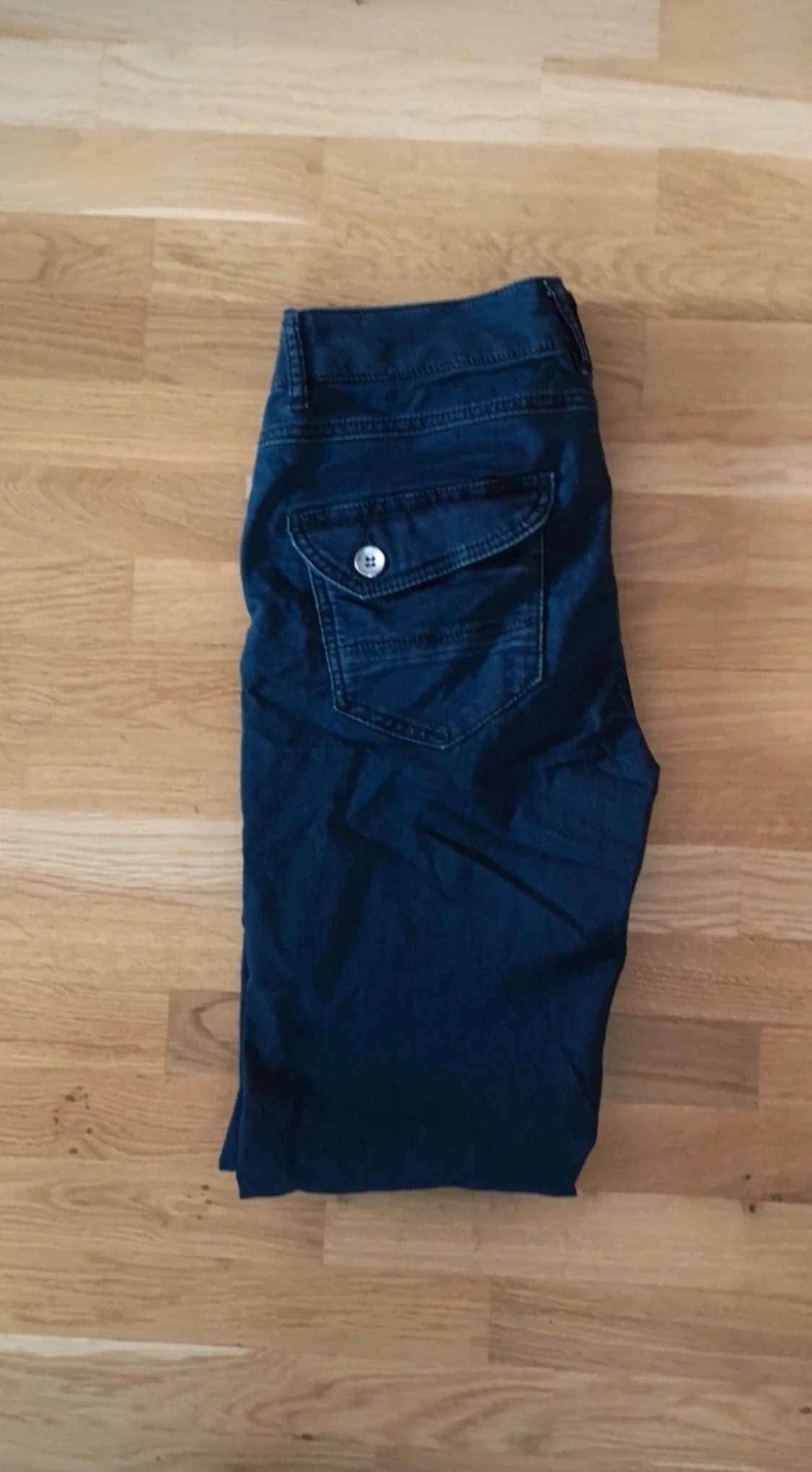 Mörkblå byxor från Mos Mosh - 3