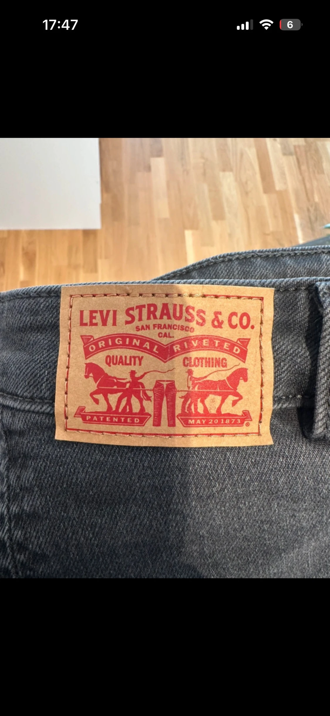 Levi's Superlow Bootcut jeans, svart - 2