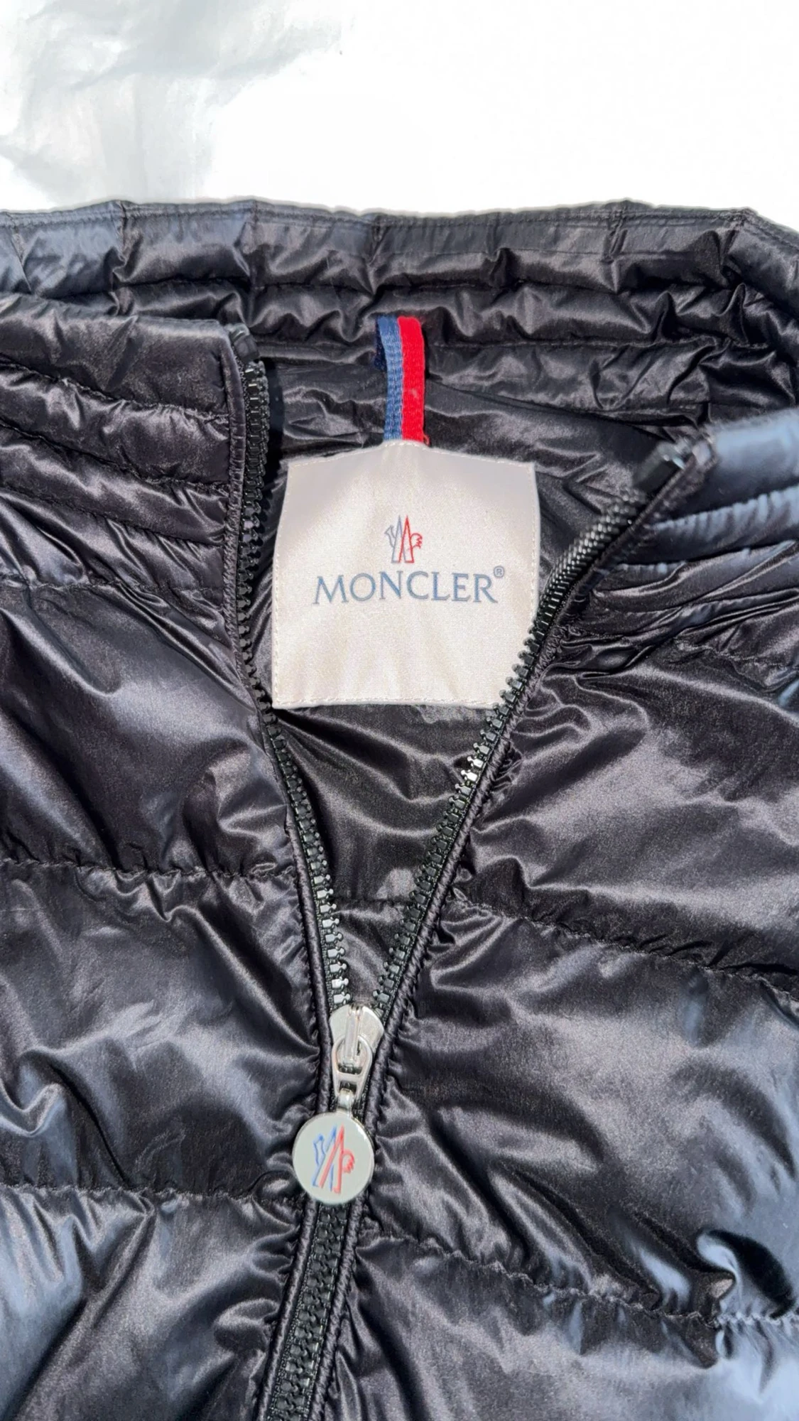 Svart Moncler dunjacka herr - 4