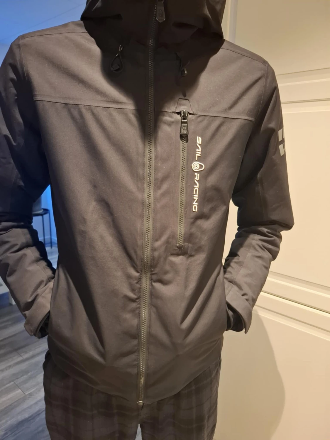 Svart vindjacka Sail Racing S - 2