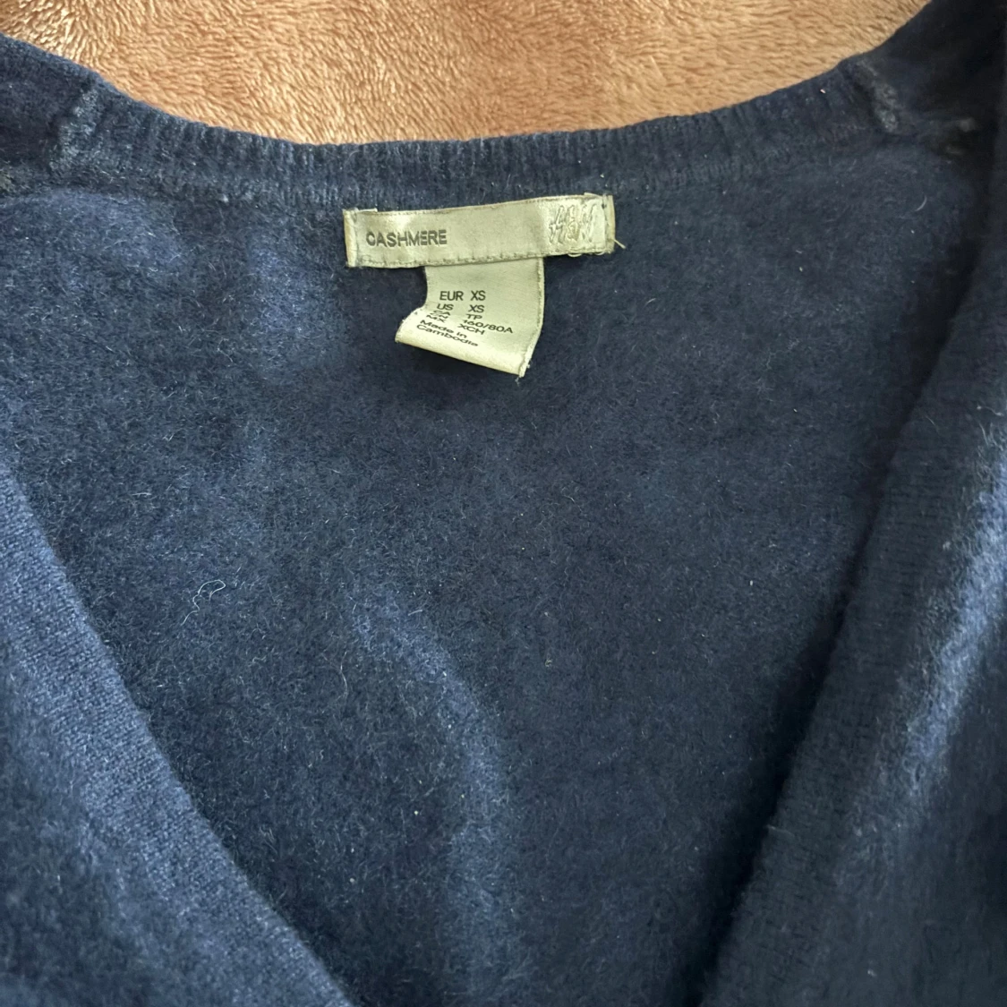 Trekvartsärmad kashmerekofta - 1