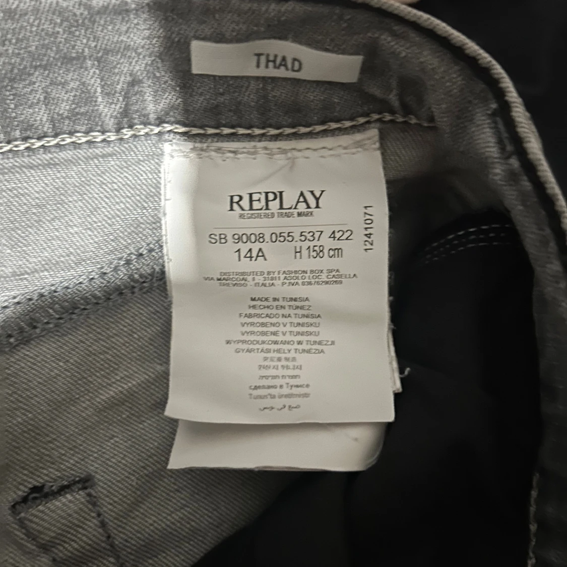 Grå jeansbyxor (Replay) - 2