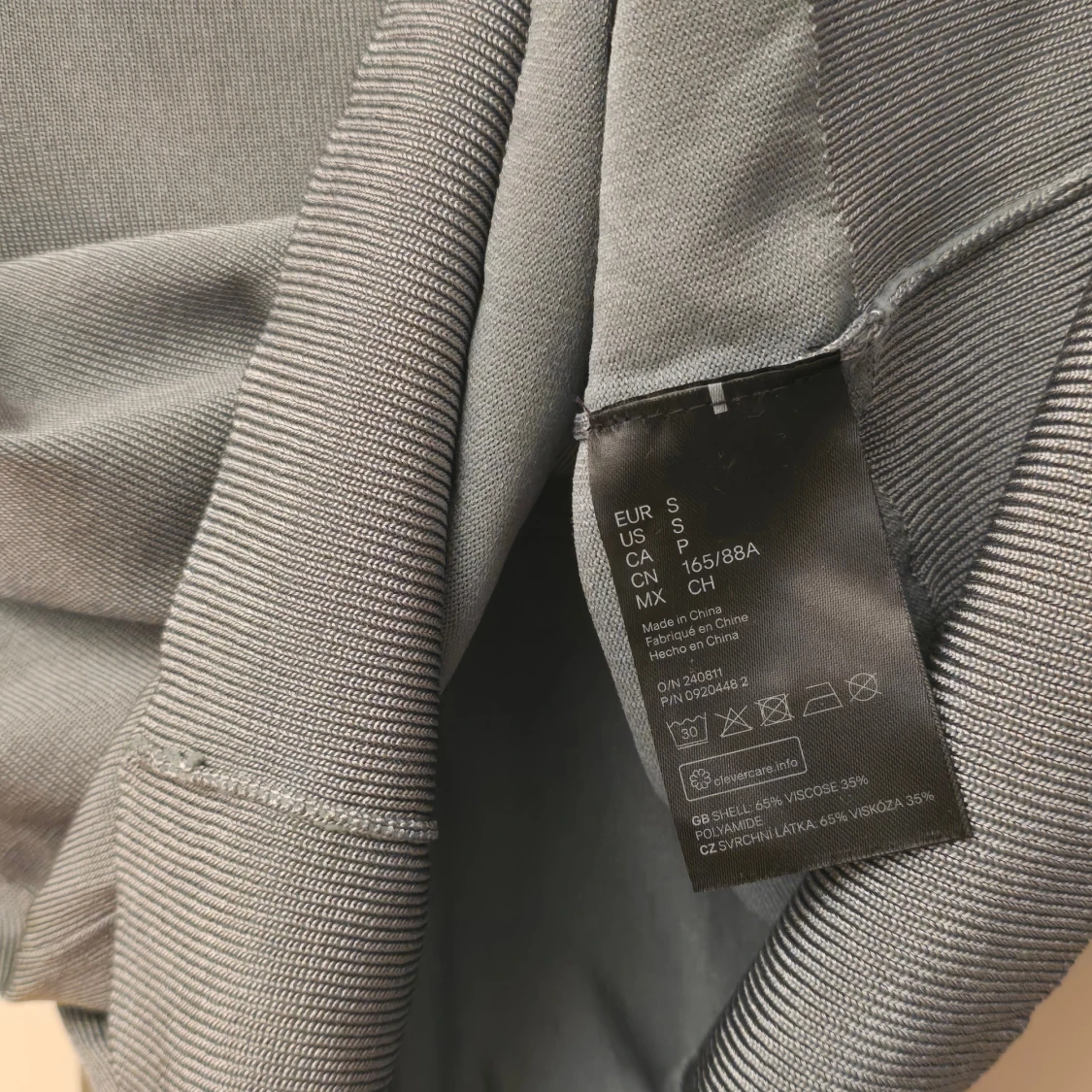 H&M stickad grön kofta - 3