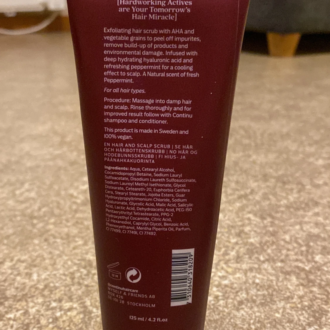 AHA Cooling Detox Scrub från Continu - 1