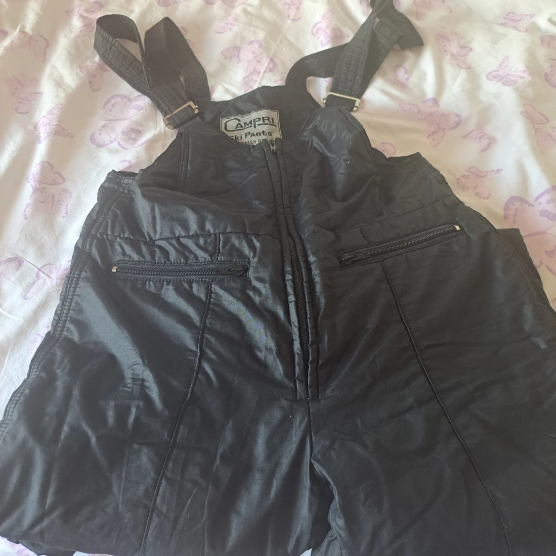 Svarta täckbyxor från Campri (ski pants) - 1