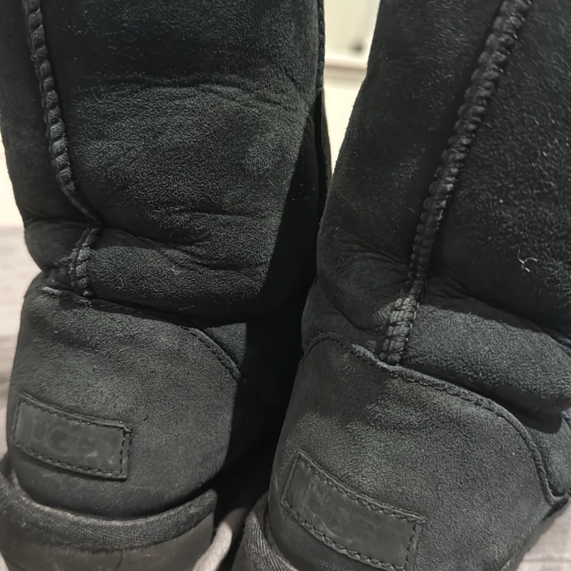 Svarta UGG boots i mocka - 2