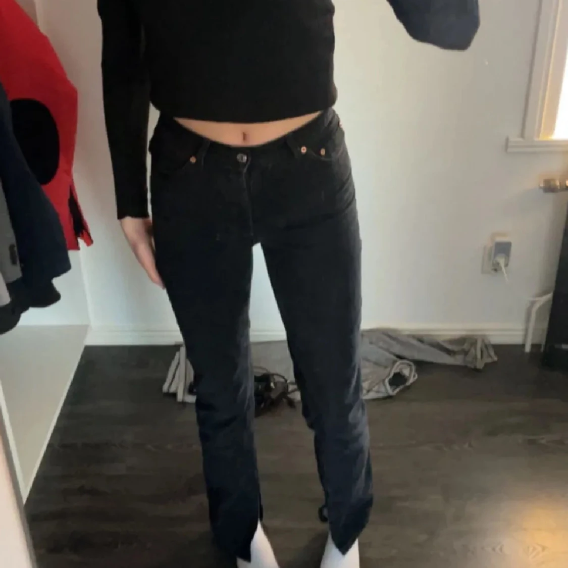Svarta ASOS tall jeans - 1