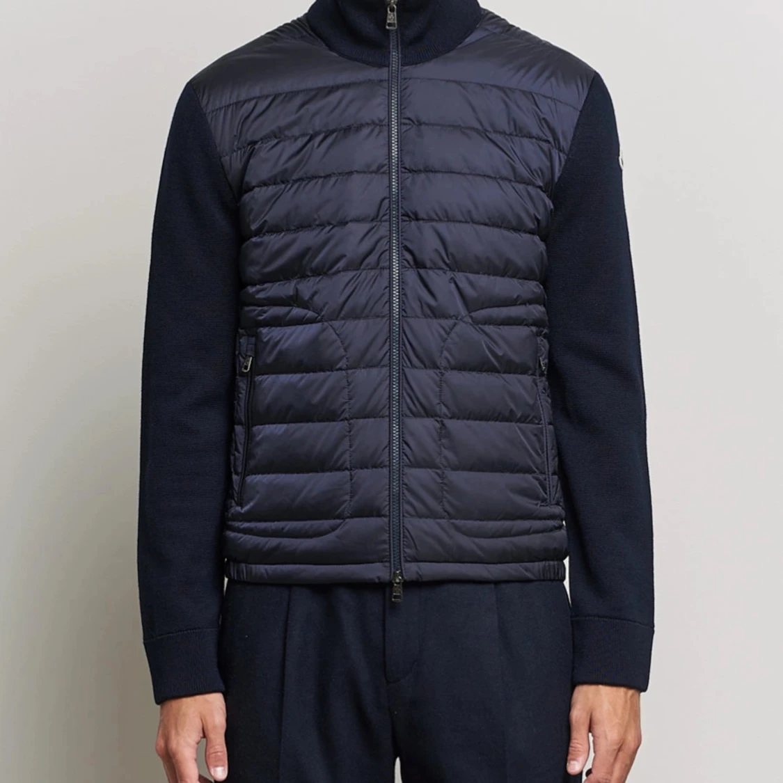 Moncler Cardigan mörkblå  - 2